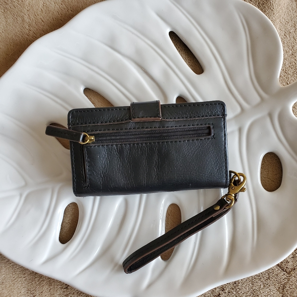 Black Fossil Wallet - Picture 3 of 9